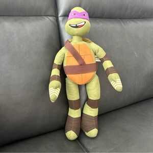 Purple-Masked Turtle Plush Toy - Kids Ninja Turtle Doll